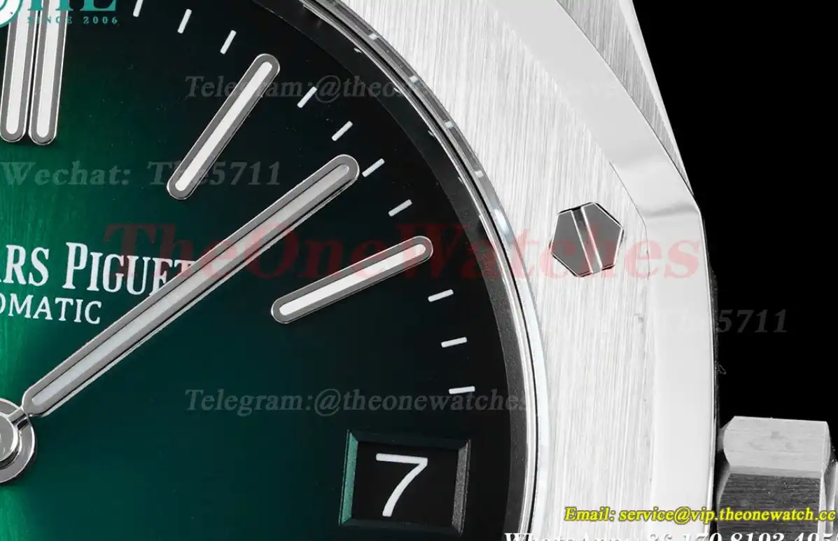 Royal Oak 39mm 16202 SS SS Green Dial ZF A7121