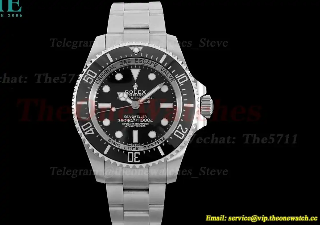 DeepSea dweller 126067 44mm SS SS Black Dial APF VR3235