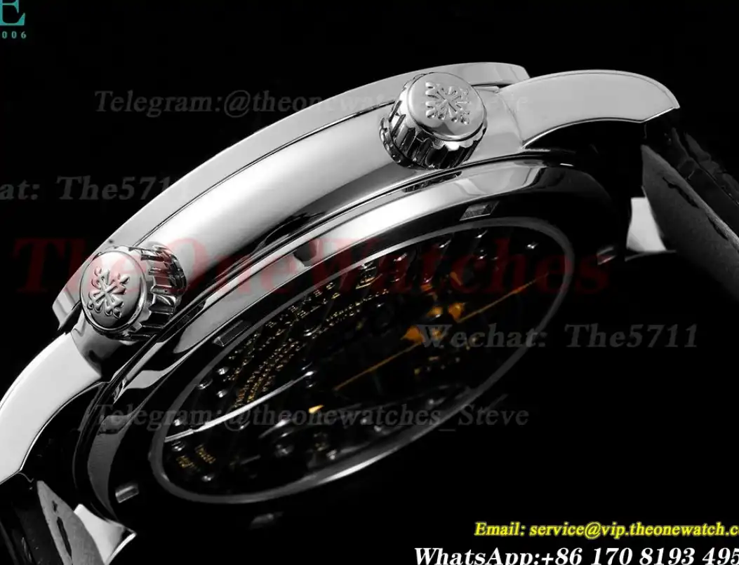 Celestial Sky Moon Date Diam SS LE Black Dial TWF A240