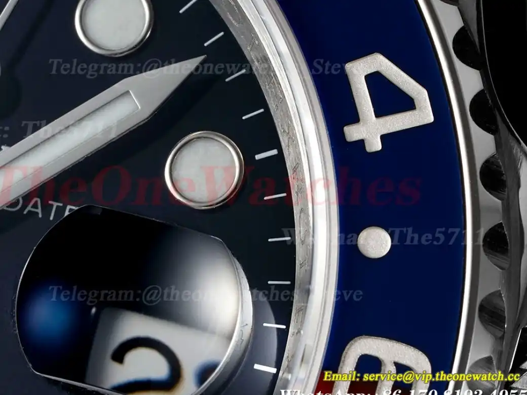 GMT Master II 126710 Pepsi 40mm Black SS SS Blue Red C+S VR3285