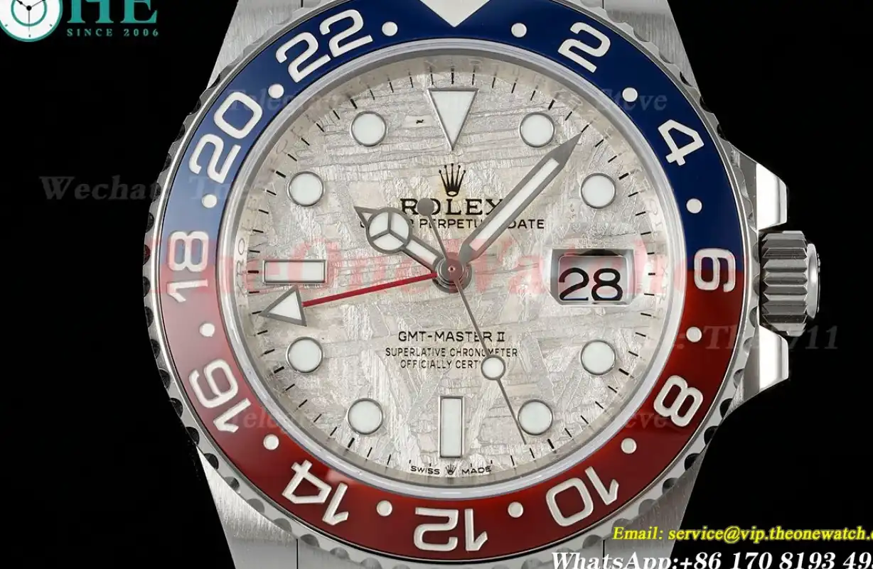 GMT Master II 126719 BLRO 40mm SS SS Meteorite Dial C+S VR3285