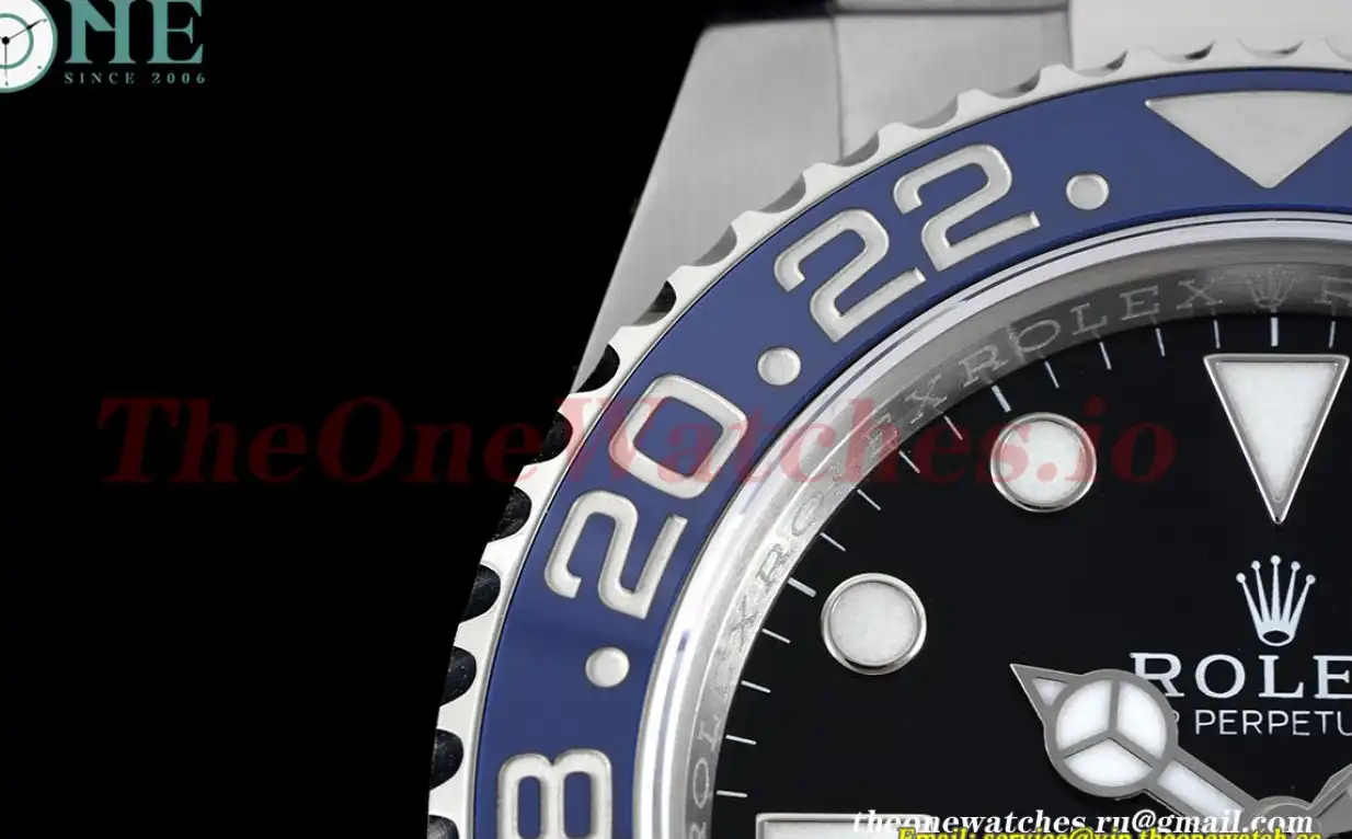 Rolex - GMT Master II 126710BLRO Oys 904L SS SS Black Dial King VR3186 CHS