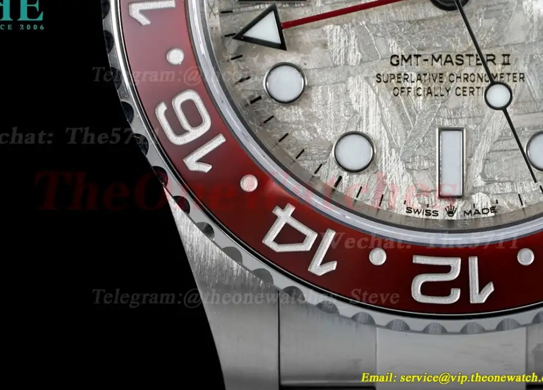 GMT Master II 126719 BLRO 40mm SS SS Meteorite Dial C+S VR3285