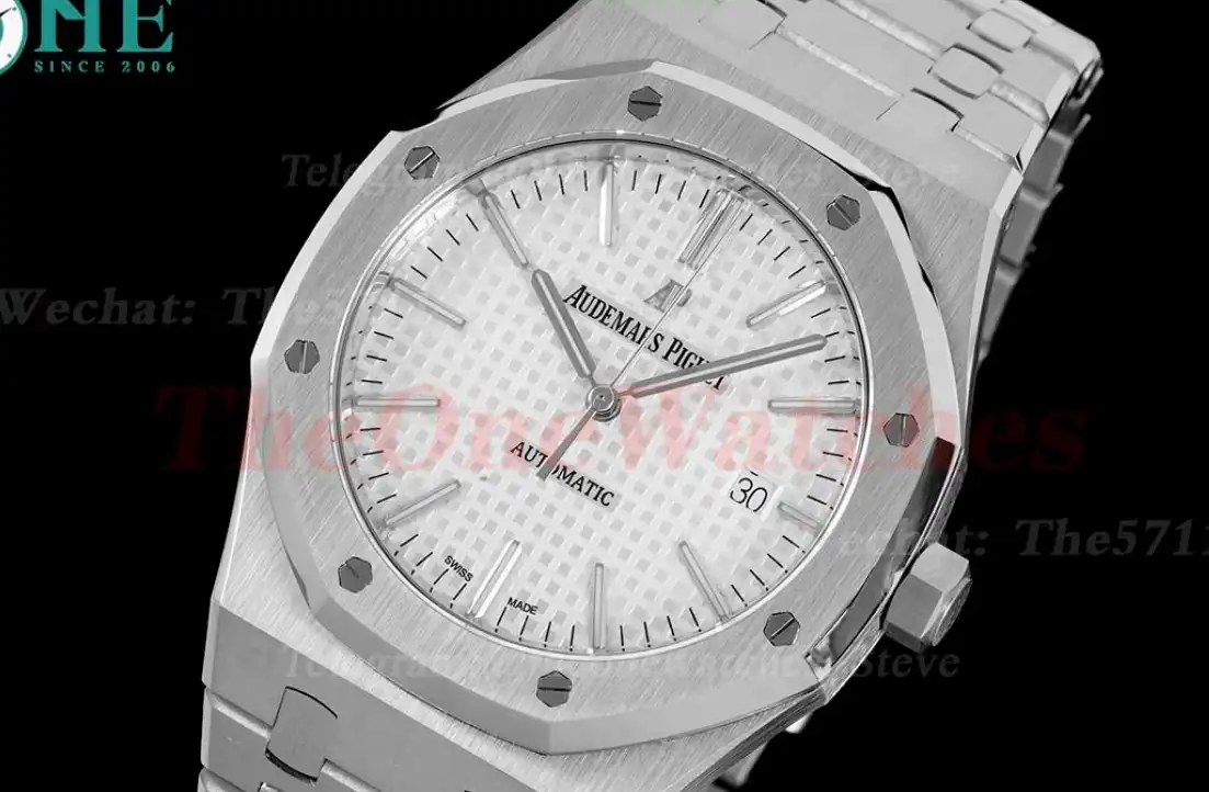 Royal Oak 15400 SS SS White ORF SA3120 Super Clone