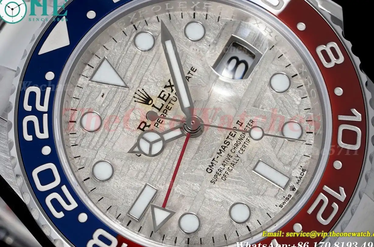 GMT Master II 126719 BLRO 40mm SS SS Meteorite Dial C+S VR3285