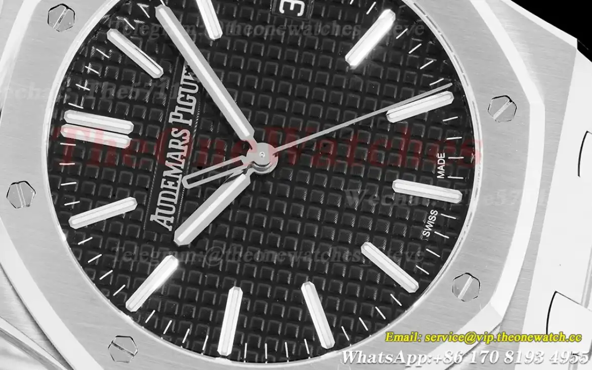 Royal Oak 50th Anniverary 41mm 15510 SS SS Black ORF SA4302 Super Clone