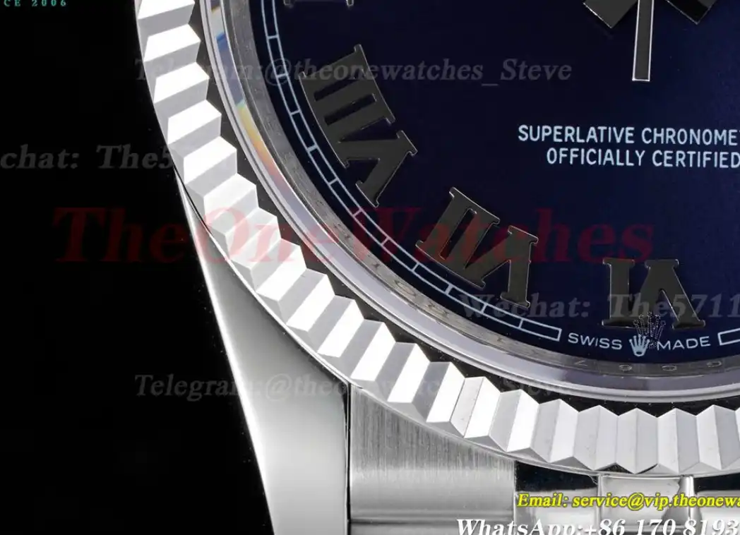 Datejust 126234 36mm Jub SS SS Blue Rmn JDF V2 VR3235