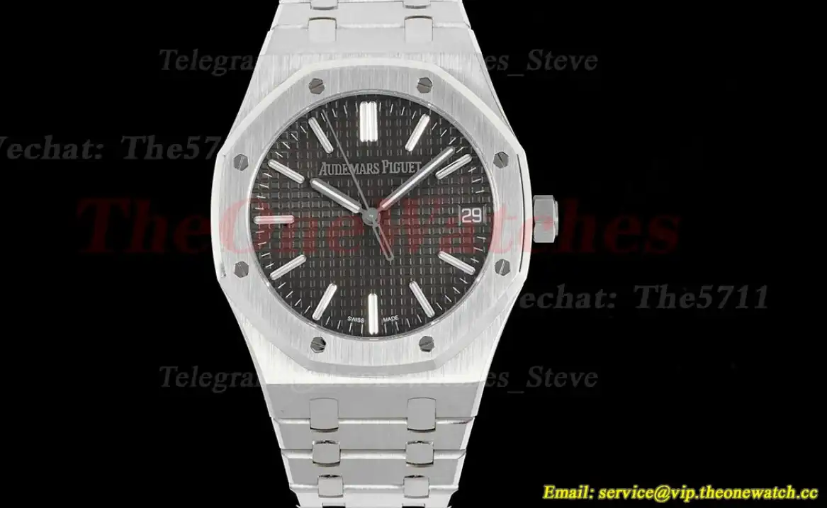 Royal Oak 50th Anniverary 41mm 15510 SS SS Grey ORF SA4302 Super Clone