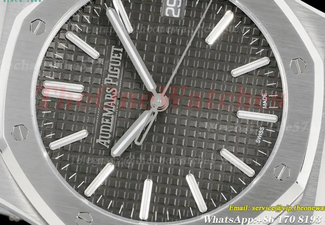 Royal Oak 50th Anniverary 41mm 15510 SS SS Grey ORF SA4302 Super Clone