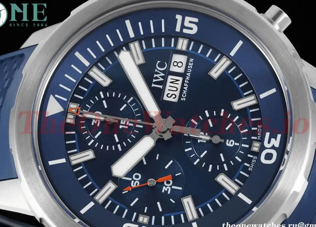 IWC - Aquatimer Chrono 44mm blue Stk SS RU V6SF A7750