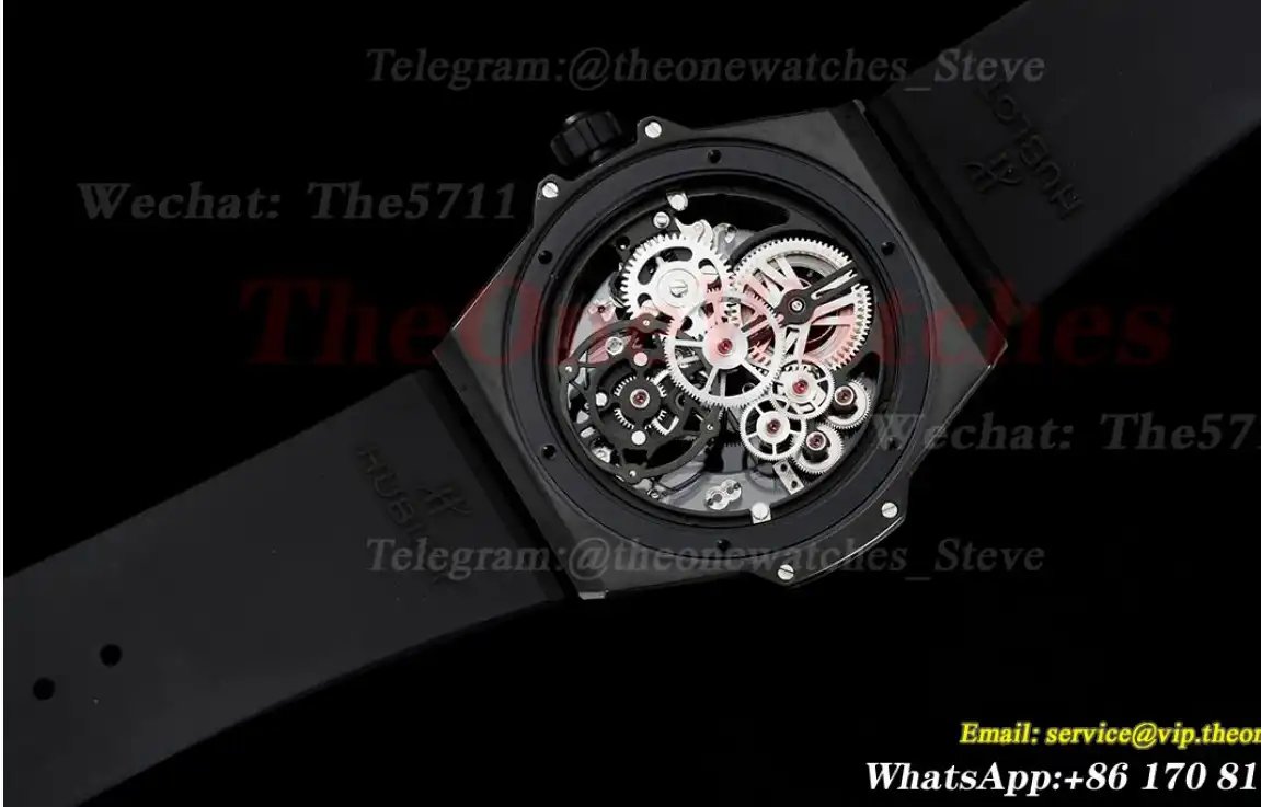 Big Bang Unico Tourbillon 45mm Black Ceramic RU HBF HW6035