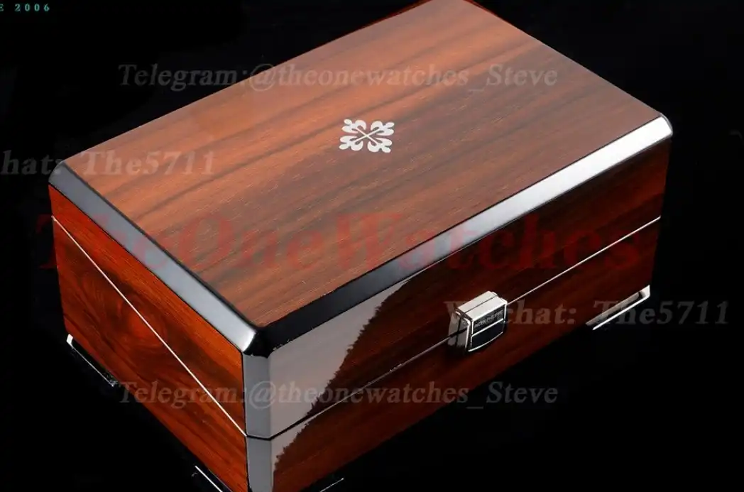 Patek Philippe - Original Big Painted Wooden Box Set