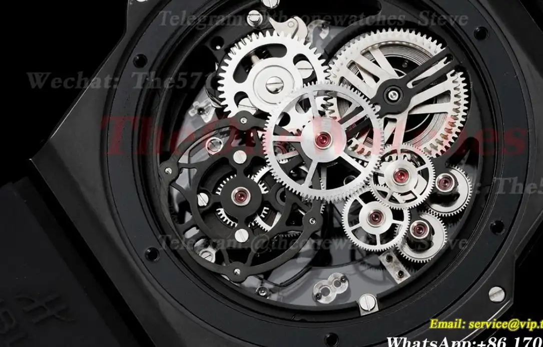 Big Bang Unico Tourbillon 45mm Black Ceramic RU HBF HW6035