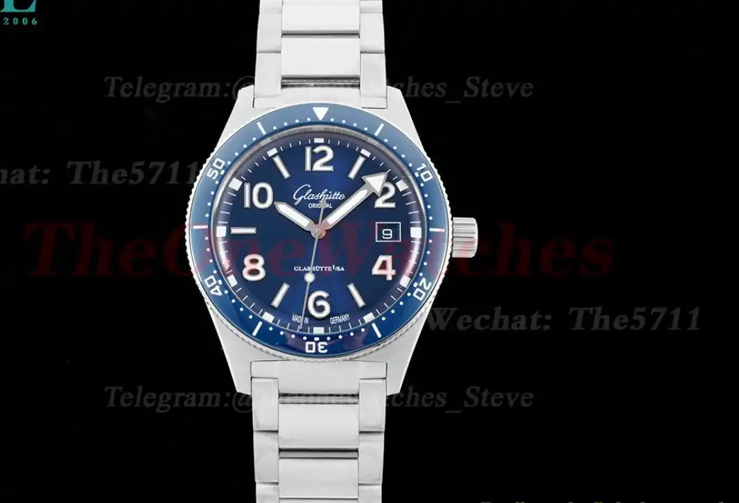 Spezialist Diver 39.5mm SS SS Blue Num RXWF SW200