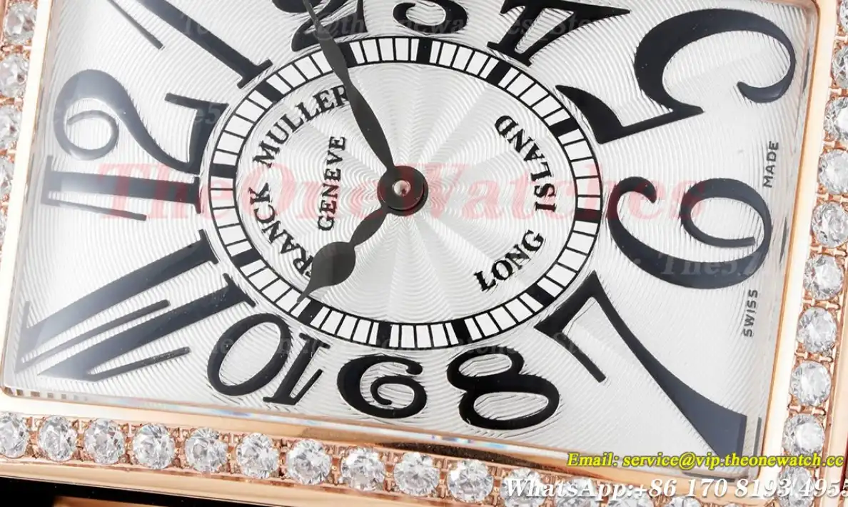 Long Island Ladies Diamond Bezel RG LE White Dial APSF Quartz