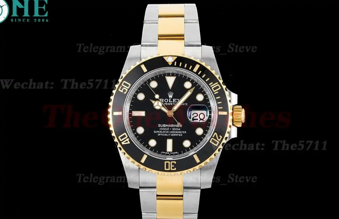 Submariner 40mm 116613LN YG SS 904L Steel VSF VS3135