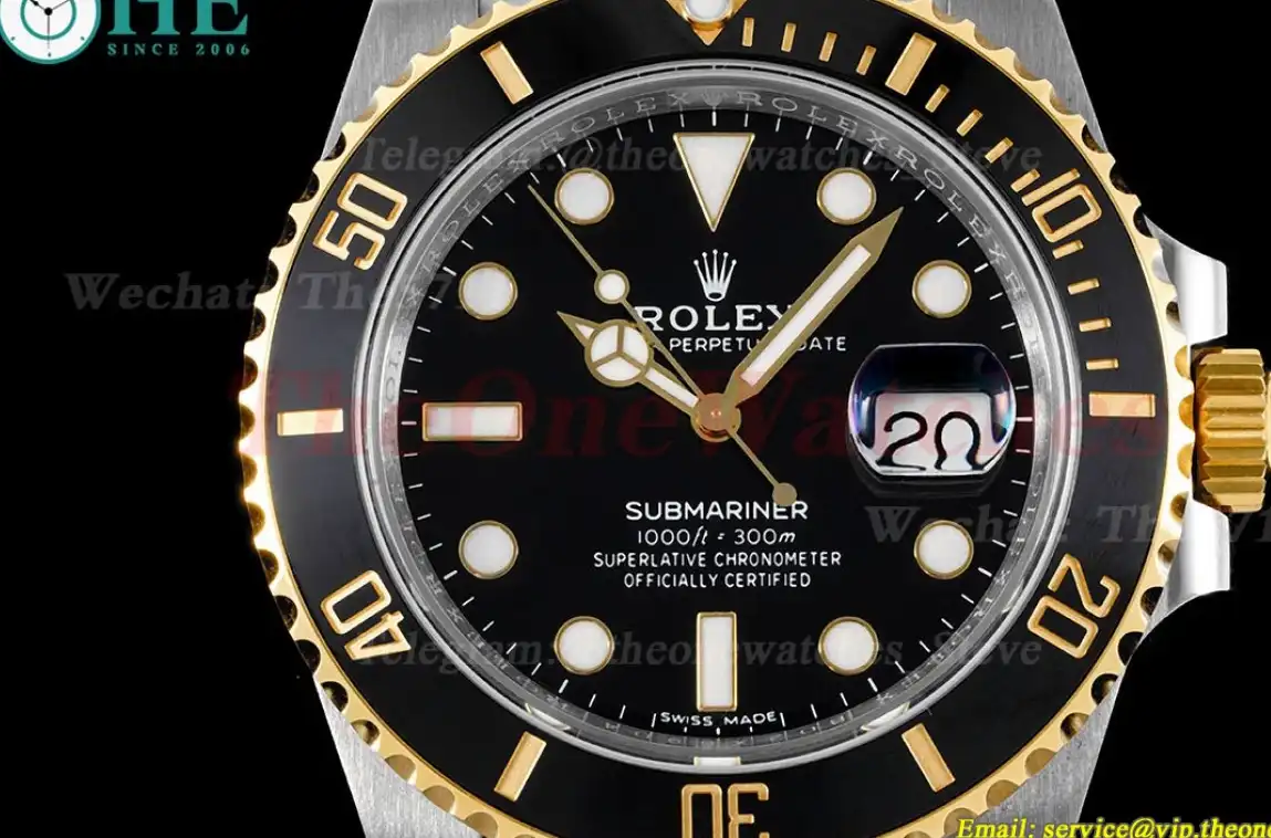 Submariner 40mm 116613LN YG SS 904L Steel VSF VS3135