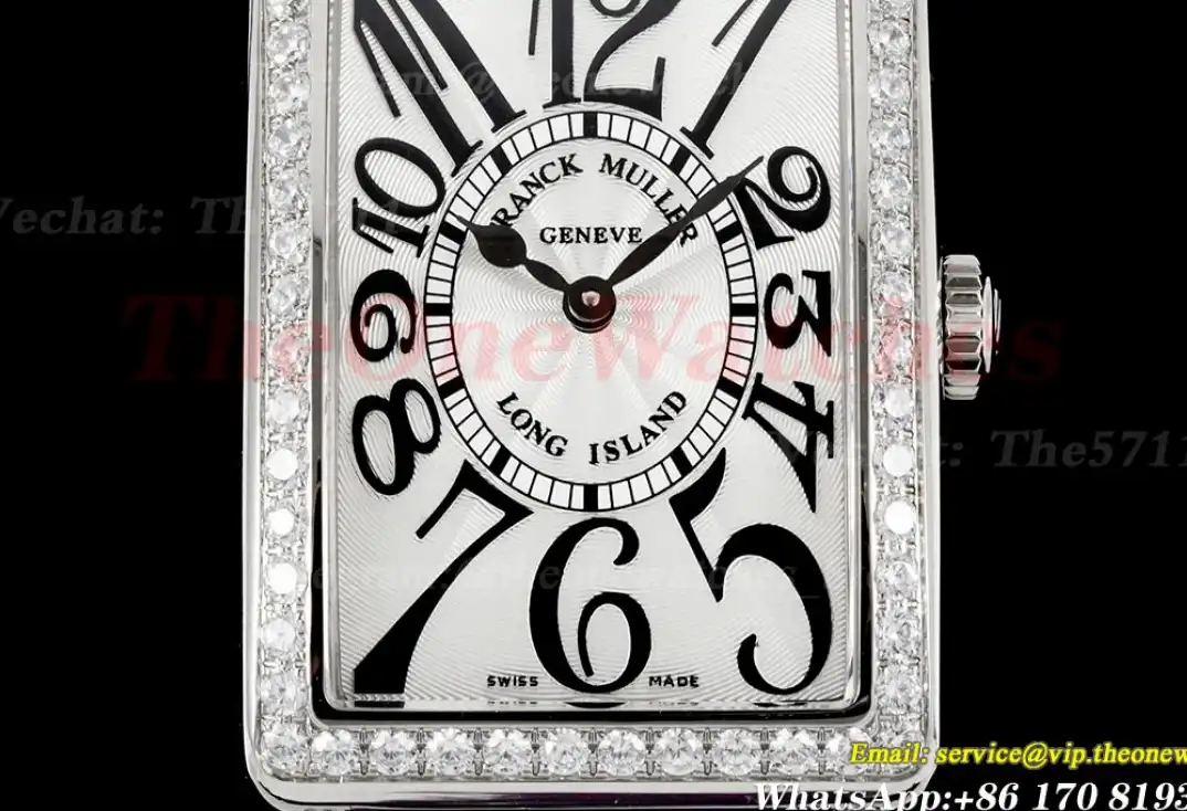 Long Island Ladies Diamond Bezel SS LE White Dial APSF Quartz