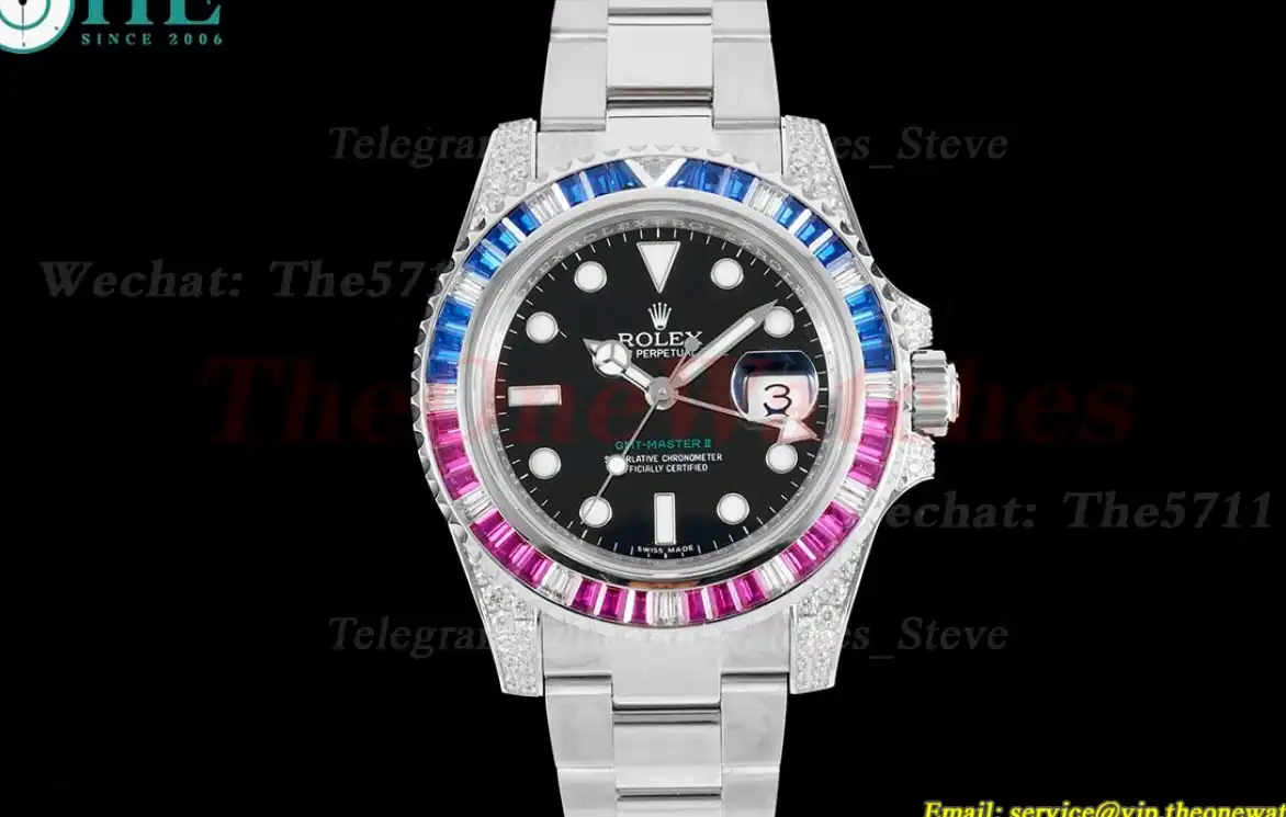 GMT Master II 116759 40mm Dia SS SS Black VRF VR3186