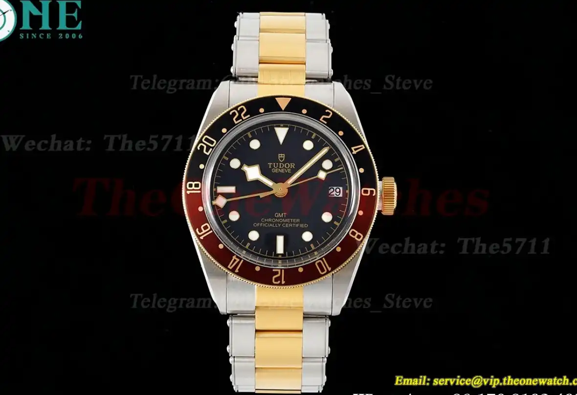 Black Bay GMT Black Brown Bezel SS YG ZF A2836