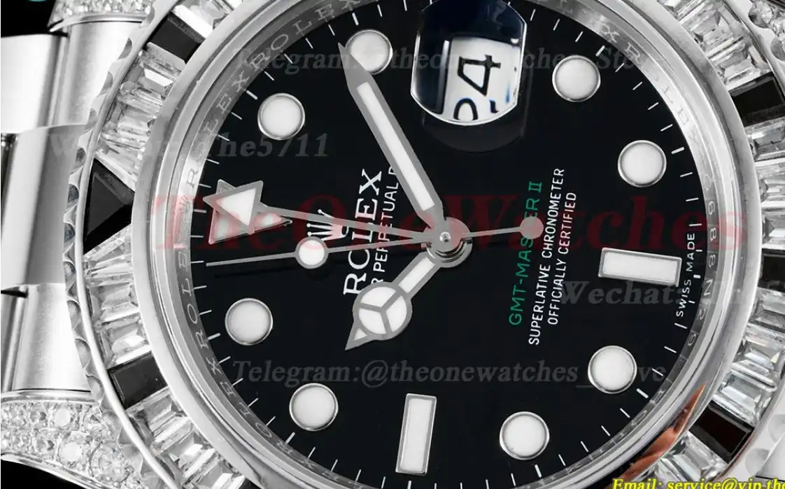 GMT Master II 116759 40mm Dia SS SS Black VRF VR3186