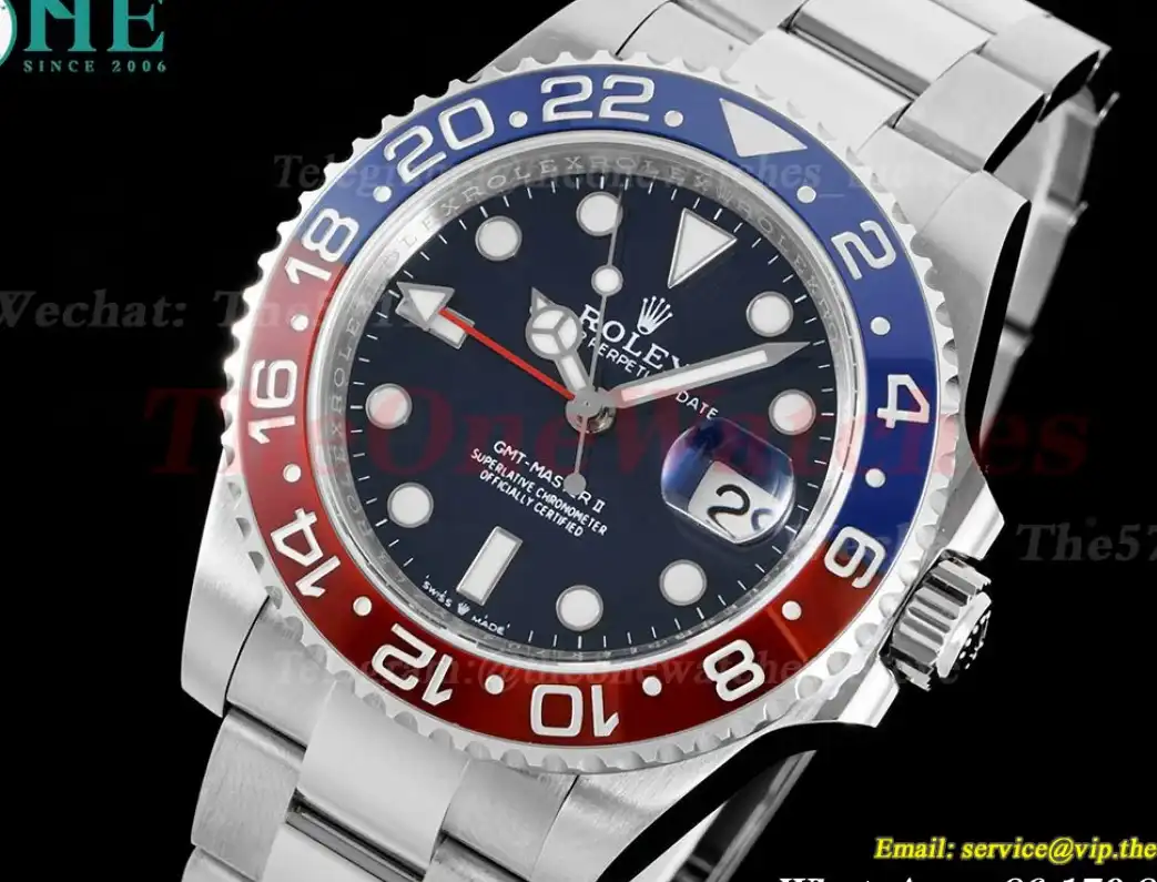 GMT Master II 126719BLRO Oys 40mm SS SS Red Blue APF VR3285