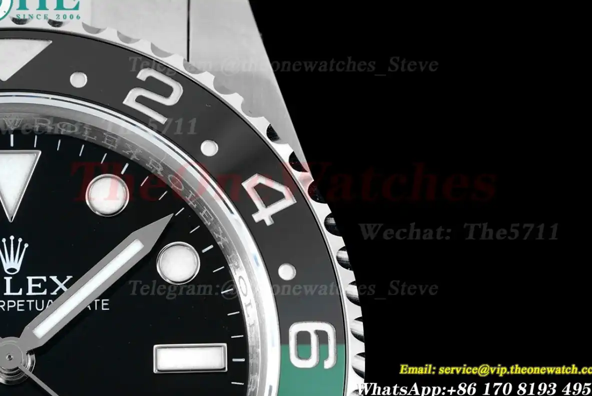 GMT Master II 126720 Sprite Oys SS SS Black Dial King VR3186 CHS