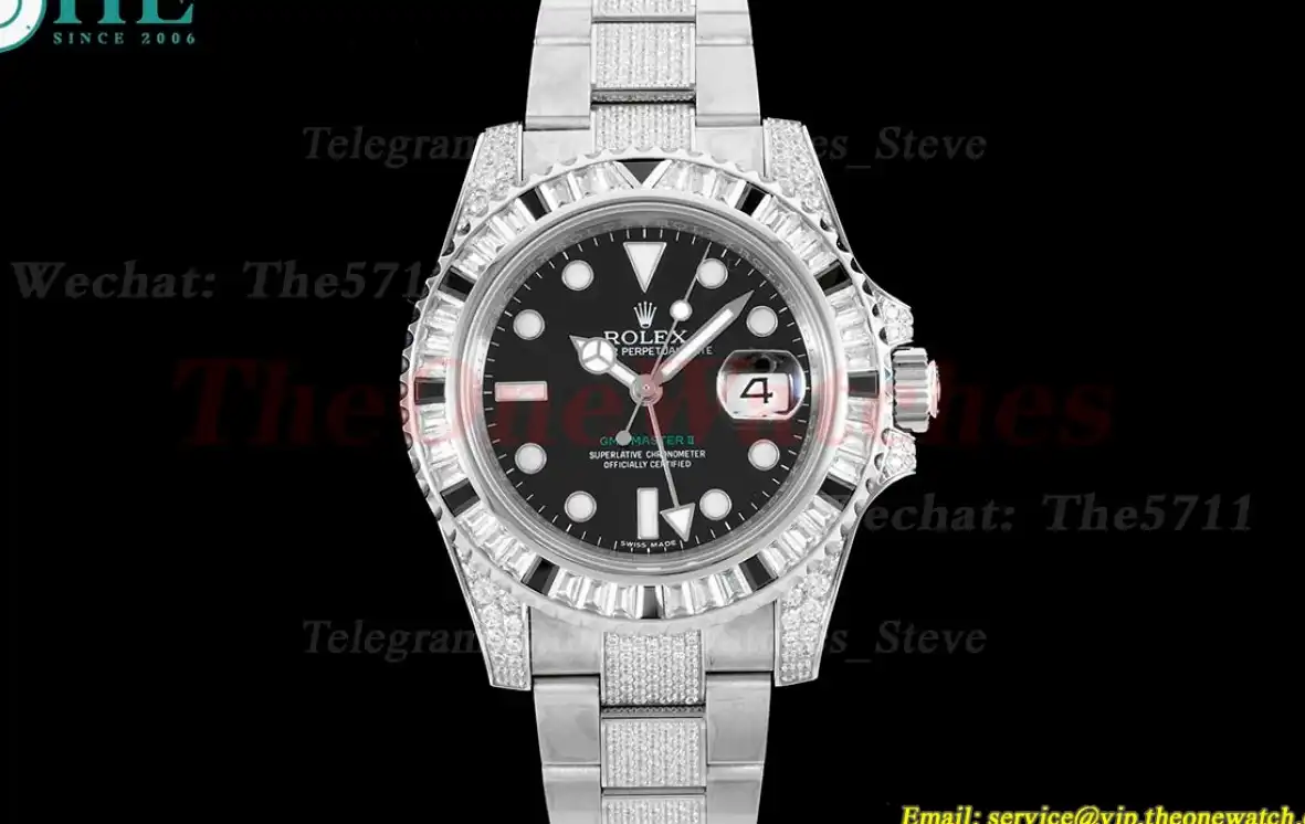 GMT Master II 116759 40mm Dia SS SS Black VRF VR3186