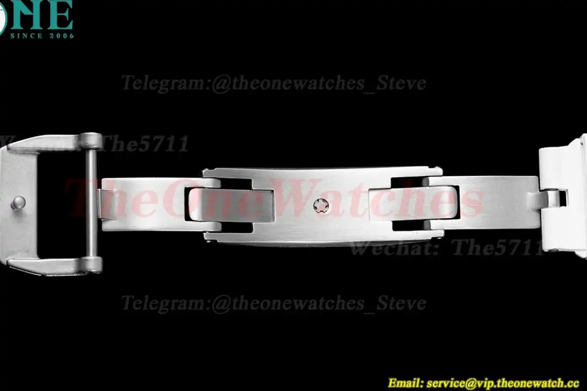 S10 Koi Dial on White Rubber Strap RMF Tourb