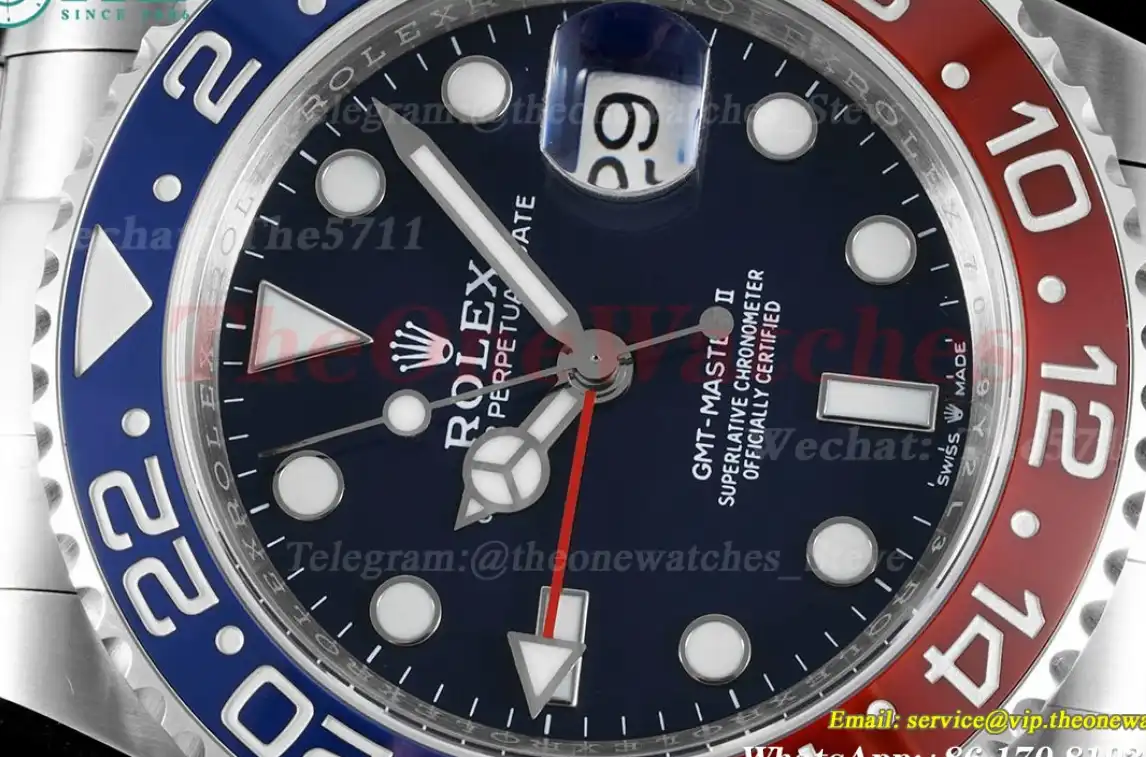 GMT Master II 126719BLRO Oys 40mm SS SS Red Blue APF VR3285