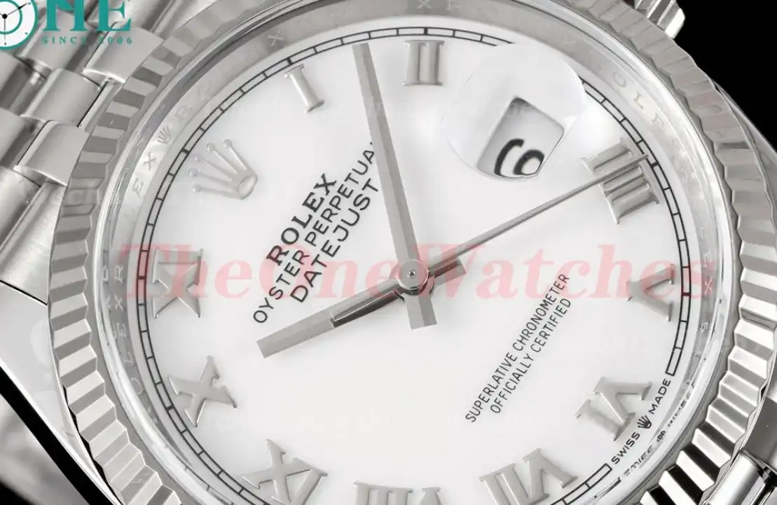 Datejust 126234 36mm Jub SS SS White Rmn Clean SH3235