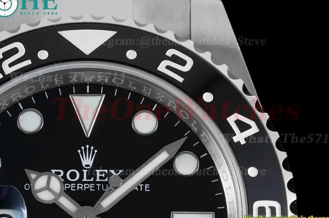 GMT Master II 126720 Sprite Oys SS SS Black Dial APF VR3285