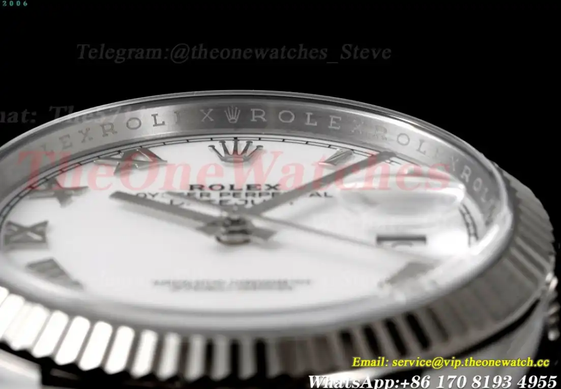 Datejust 126234 36mm Jub SS SS White Rmn Clean SH3235