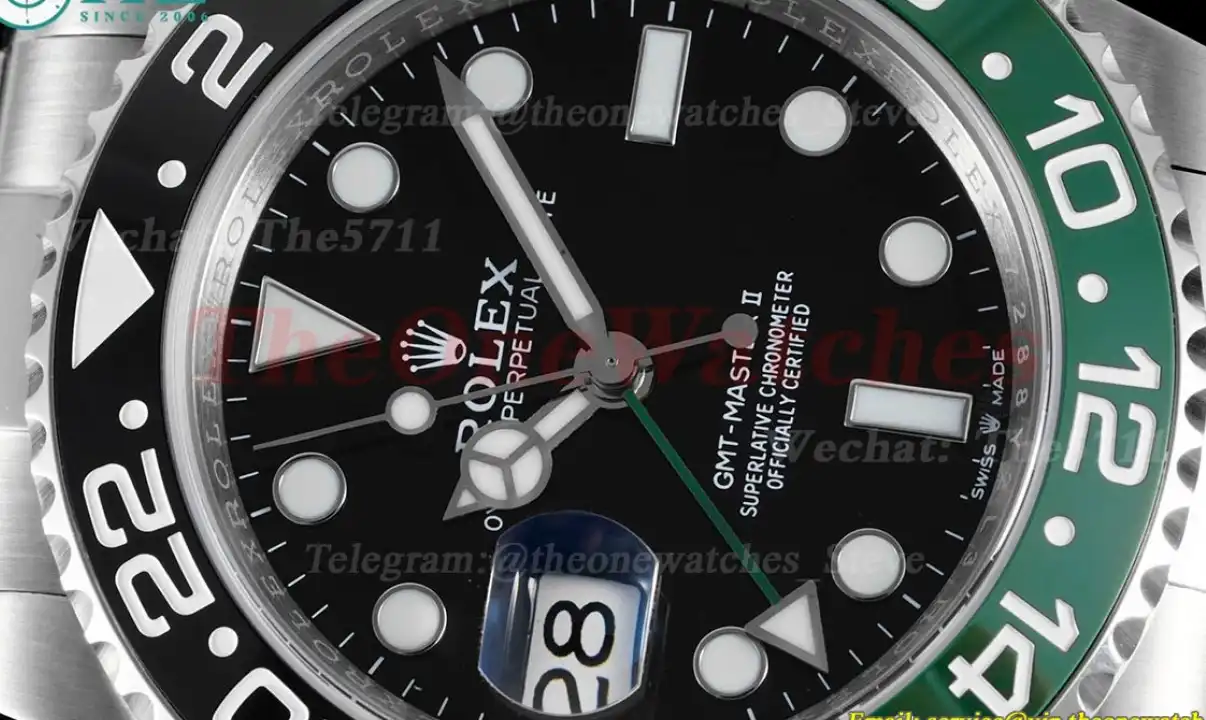 GMT Master II 126720 Sprite Oys SS SS Black Dial APF VR3285