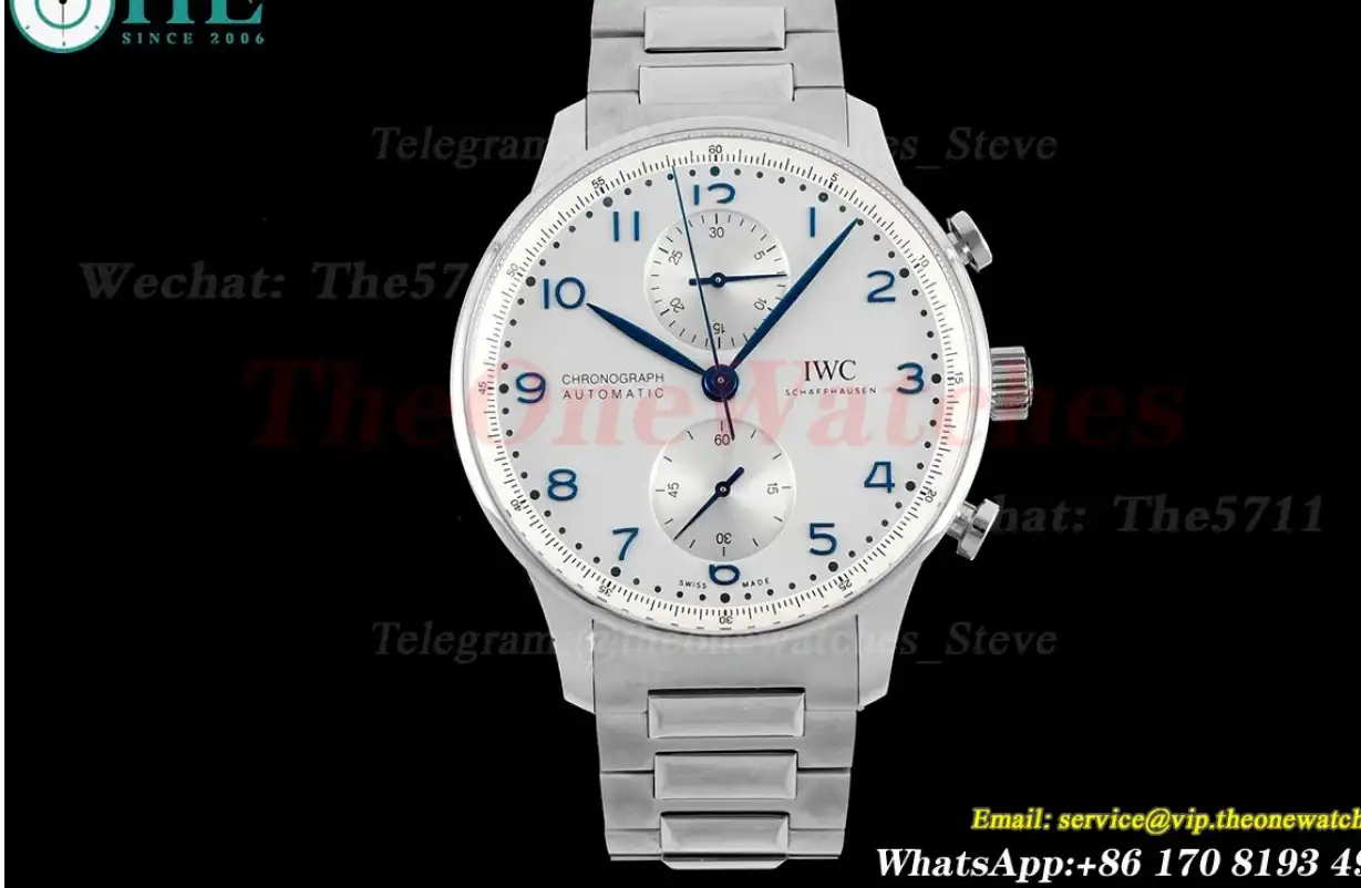 Portuguese Chrono 41mm SS SS White Dial V6SF A69355