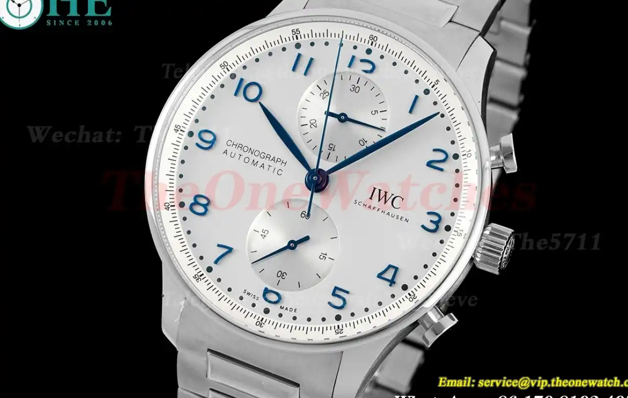 Portuguese Chrono 41mm SS SS White Dial V6SF A69355