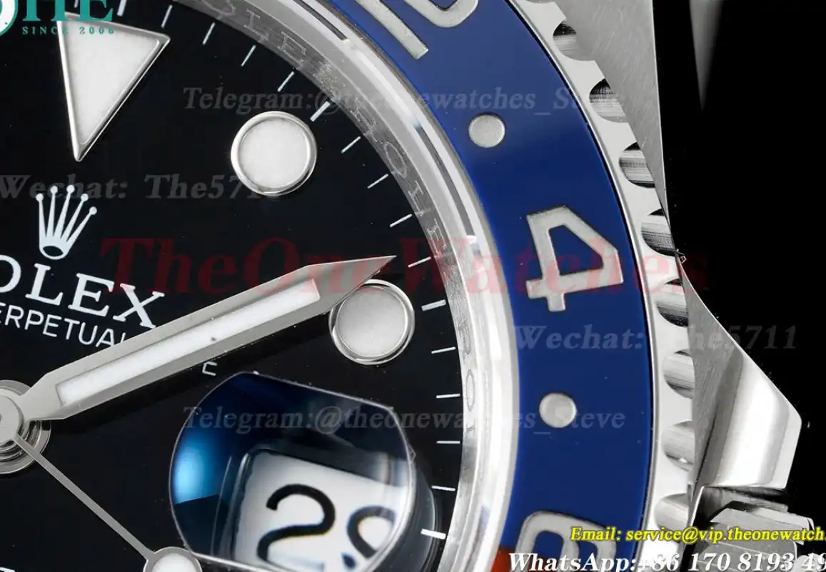 GMT Master II 126710 Pepsi Jub 40mm Red Blue King VR3285