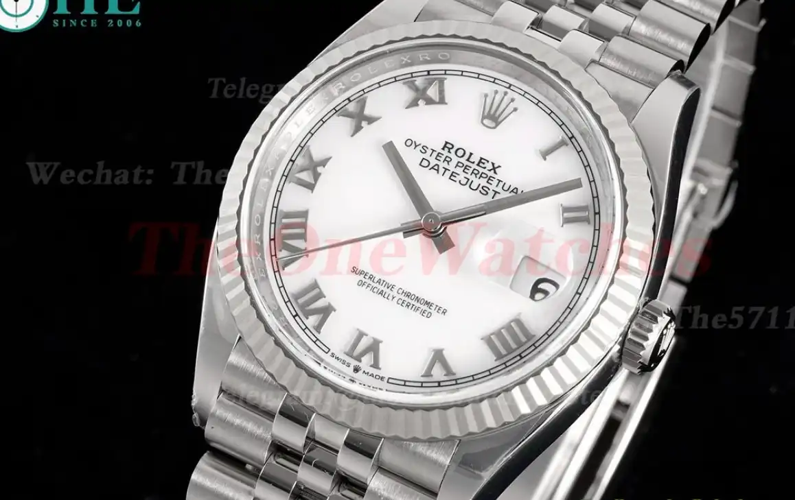 Datejust 126234 36mm Jub SS SS White Rmn Clean SH3235