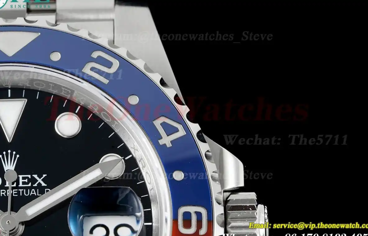 GMT Master II 126710 Pepsi Jub 40mm Red Blue King VR3285