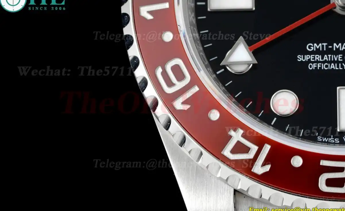 GMT Master II 126710BLRO Jub 904L SS SS Black Dial King VR3186 CHS