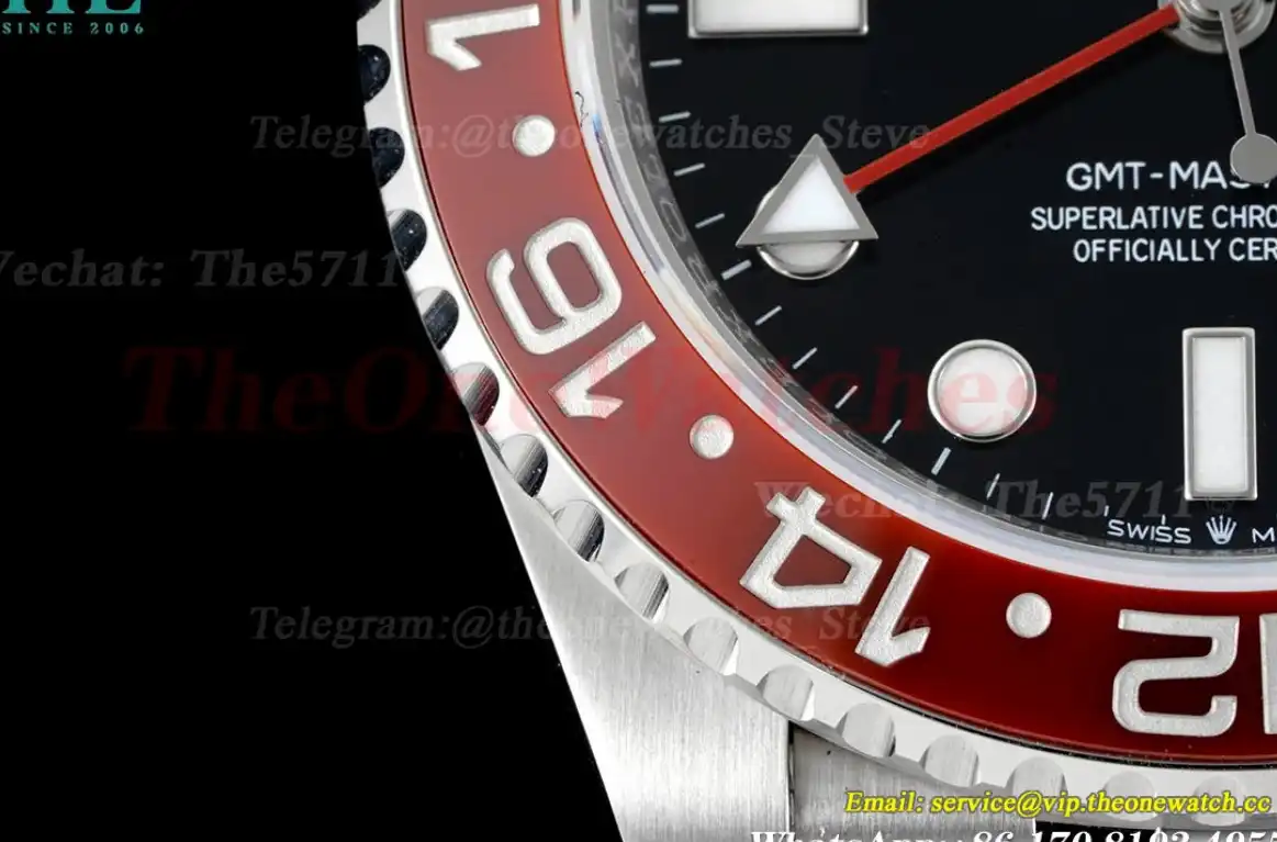 GMT Master II 126710 Pepsi Jub 40mm Red Blue King VR3285