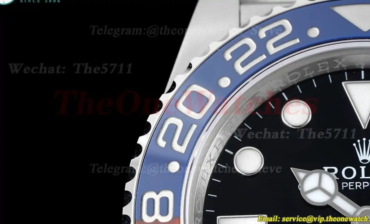 GMT Master II 126710BLRO Jub 904L SS SS Black Dial King VR3186 CHS