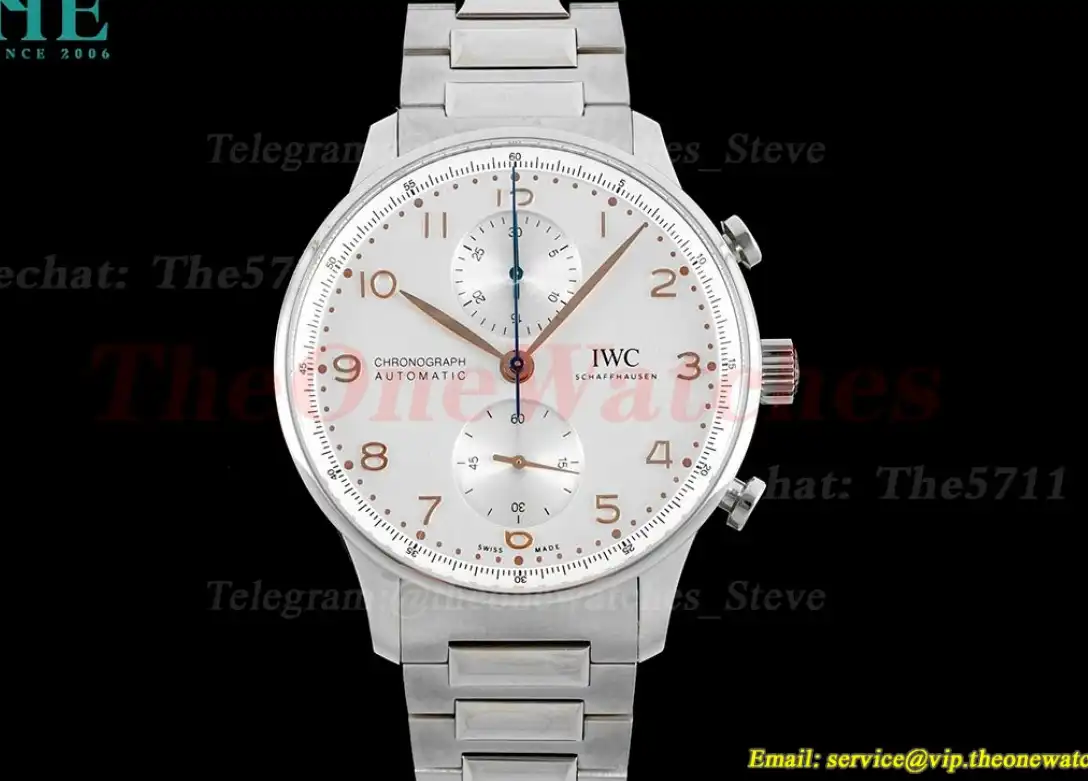 Portuguese Chrono 41mm SS SS White Dial V6SF A69355