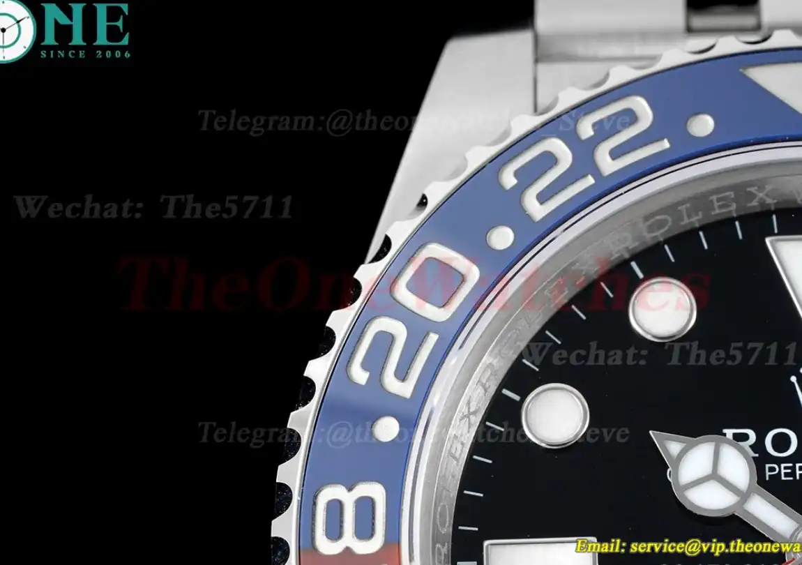 GMT Master II 126710 Pepsi Jub 40mm Red Blue King VR3285