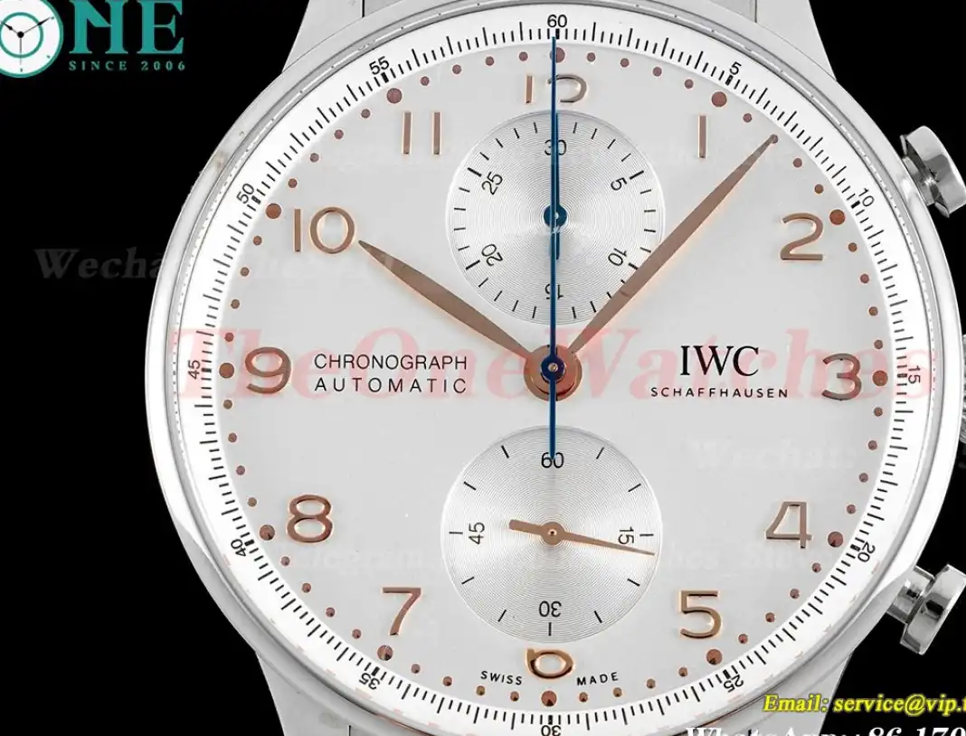 Portuguese Chrono 41mm SS SS White Dial V6SF A69355