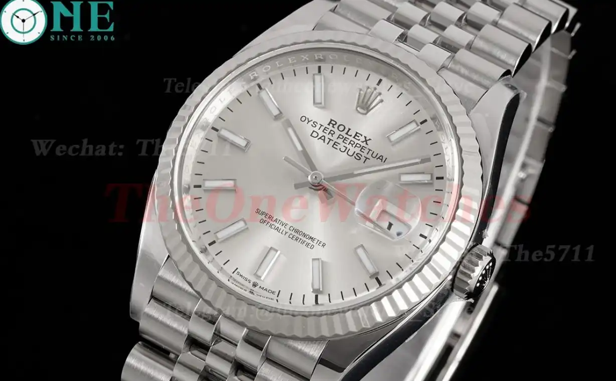 Datejust 126234 36mm Jub SS SS Silver Dial Clean SH3235