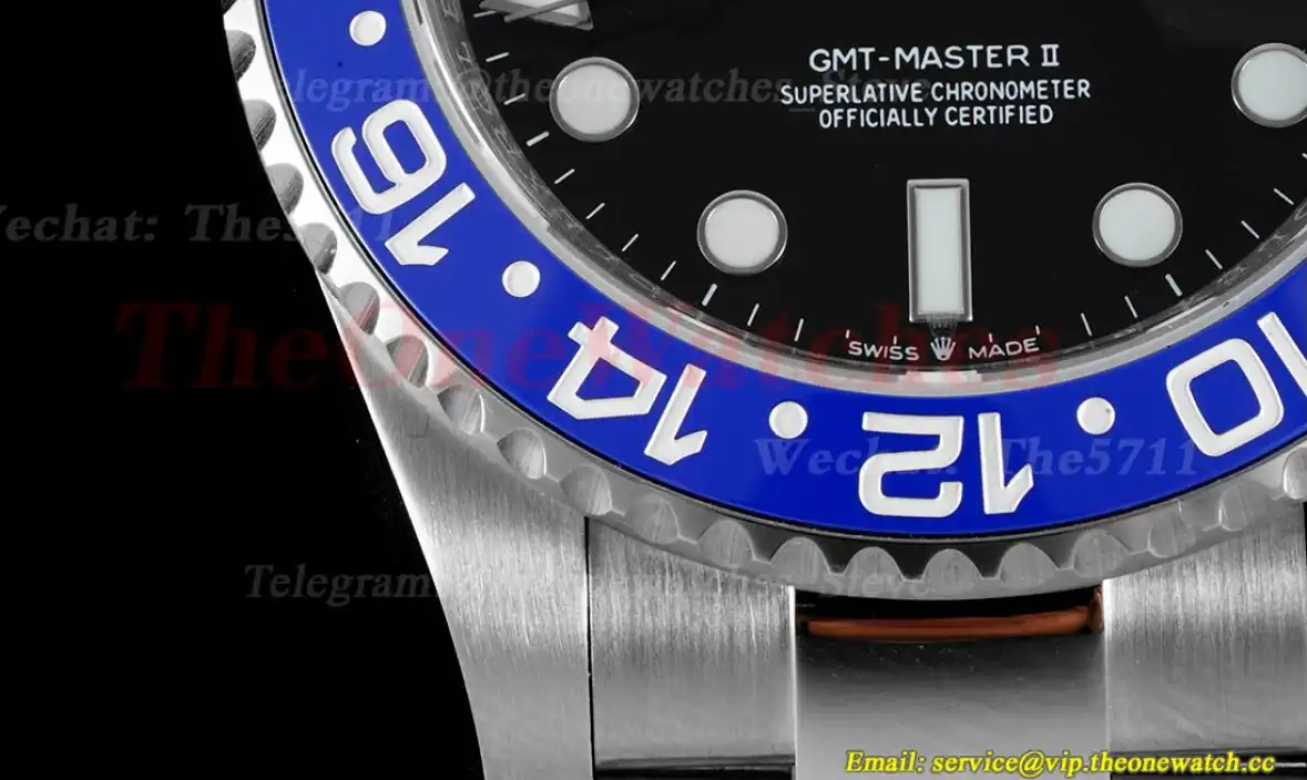 GMT Master II 126710 Batman Oys 40mm SS SS Black Blue APF VR3285