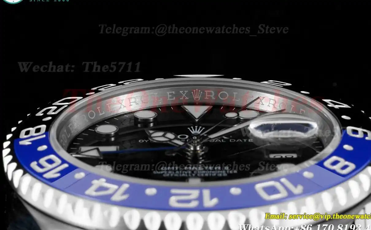 GMT Master II 126710 Batman Oys 40mm SS SS Black Blue APF VR3285