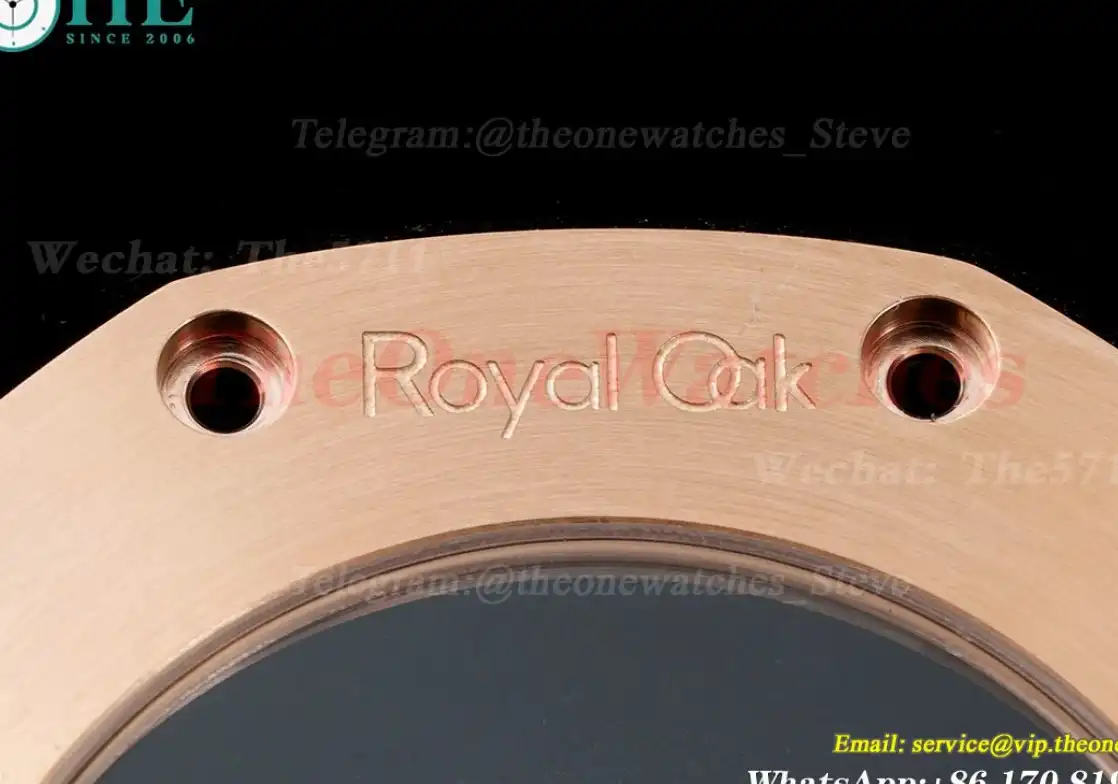 Royal Oak 15400 41mm RG LE Black Stk BF A3120