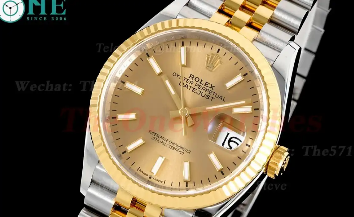 Datejust 126233 36mm Jub YG SS Gold Stk VSF VS3235